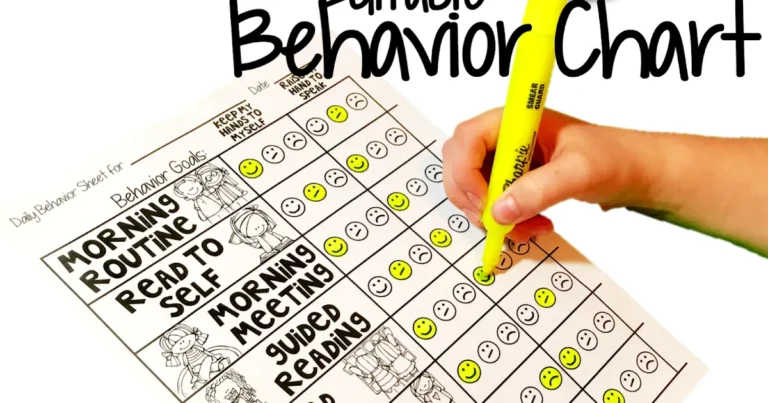 Student Behavior Chart