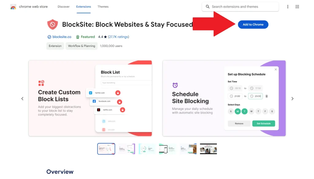 BlockSite Tools