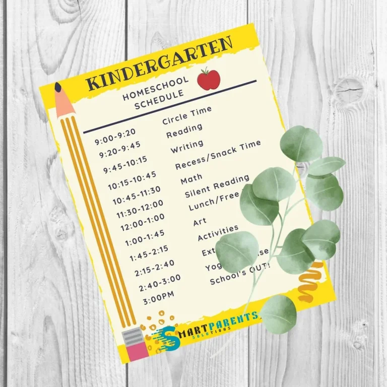 Homeschool Kindergarten