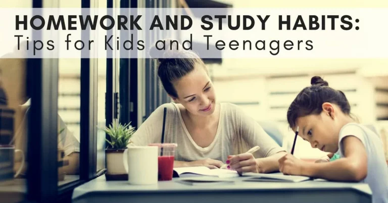 teenage study habits