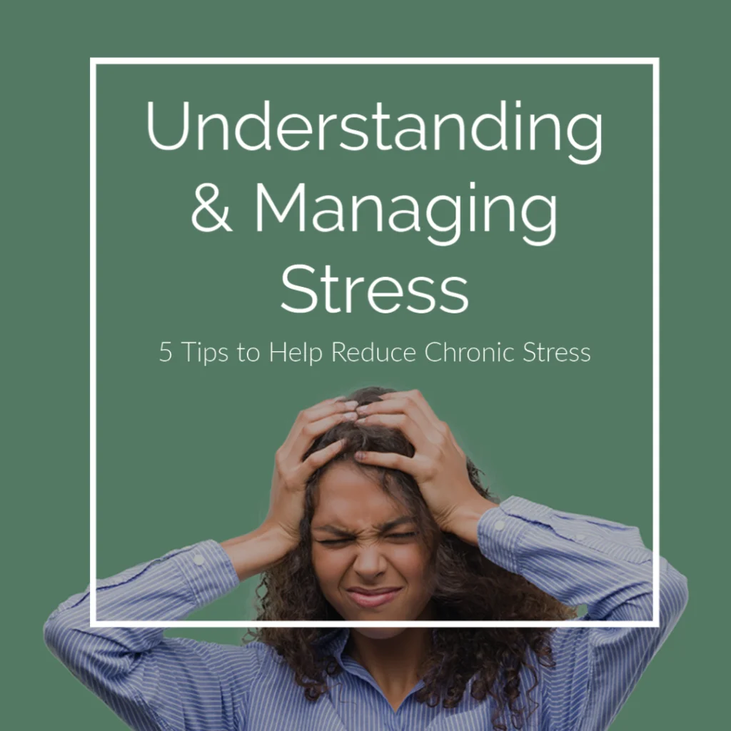 Manage stress
