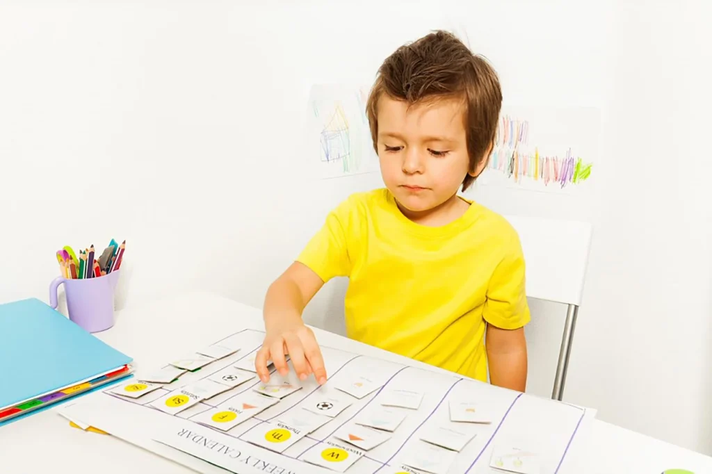 Role of Visual Schedules and Routine Practices