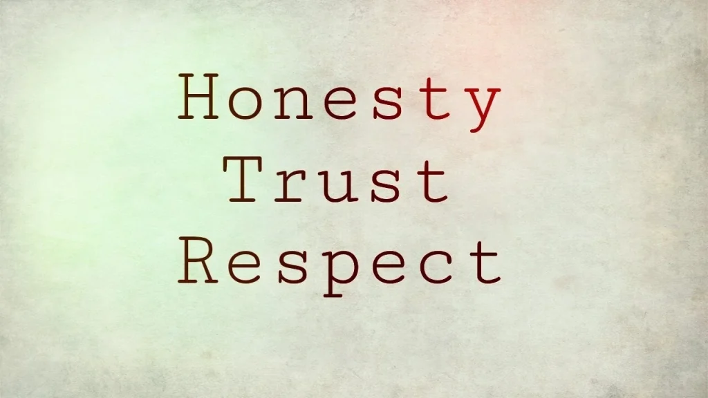 Integrity and Honesty