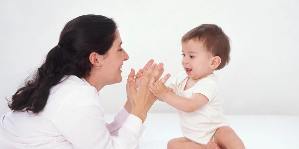 Babies Mimicking Gestures